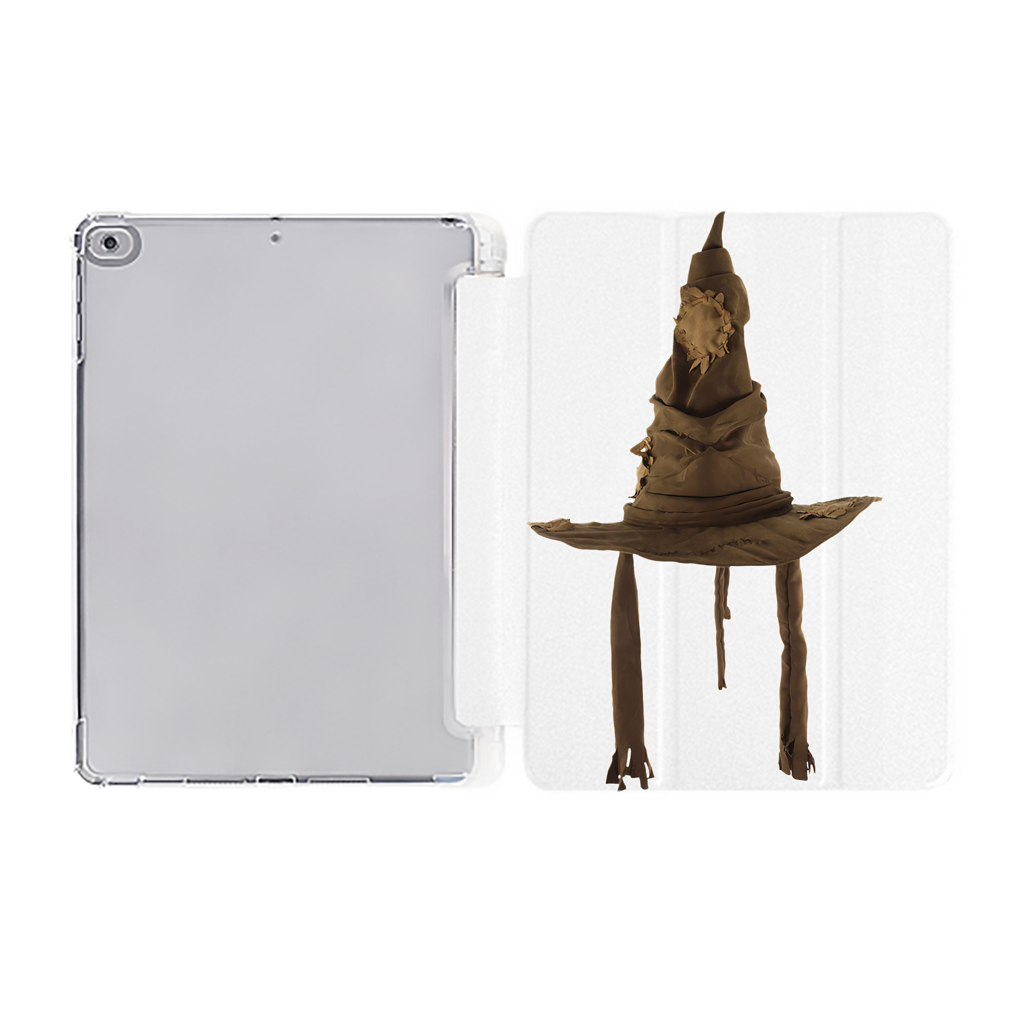 （画像用） Harry Potter ハリー・ポッターシリーズ IPad ケース ペン収納付き 三つ折りスタンド PUレザー×シリコン 対応機種9.5/10.5/10.9インチ